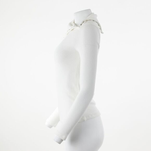 Enza Costa Split Collar Top - Picture 4 of 5